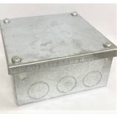 Metal Adaptable Box 9" x 9" x 4" With Knockout